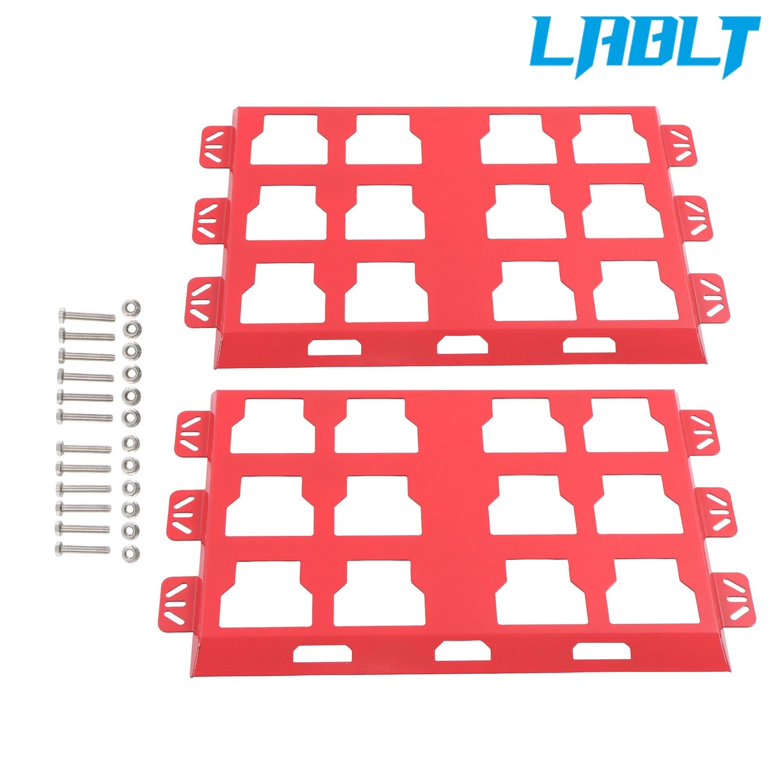 2X Mounting Plate for Organization (100 Lbs, Powder Coat)