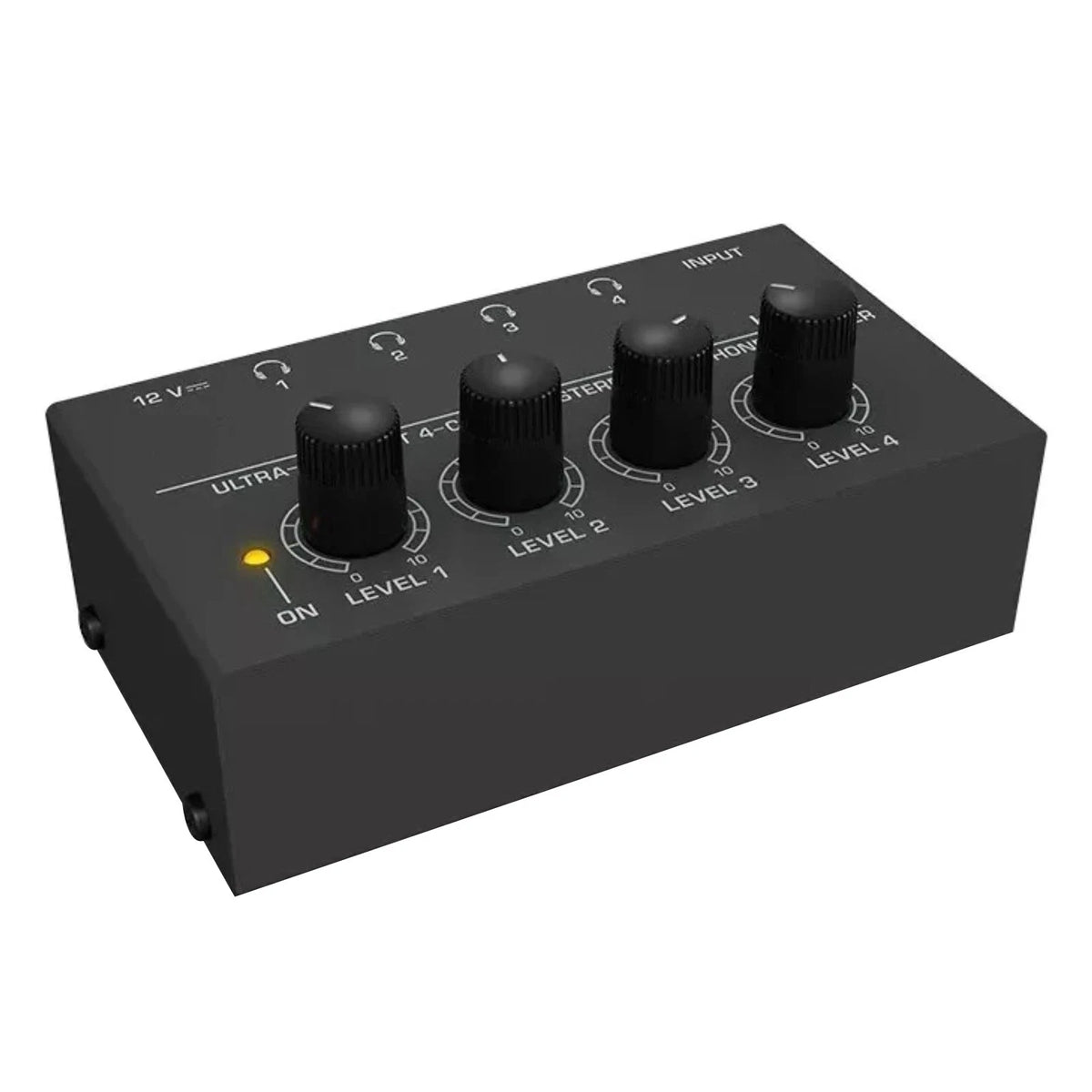 4 Channels Mini Stereo Headphone Audio Amplifier for Earphone