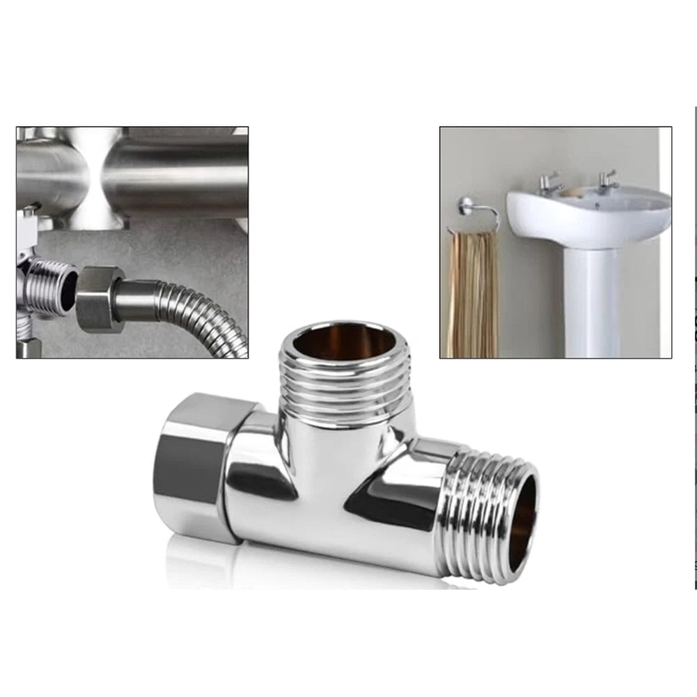 Brass T-adapter for G1/2 Fittings (Compatible)