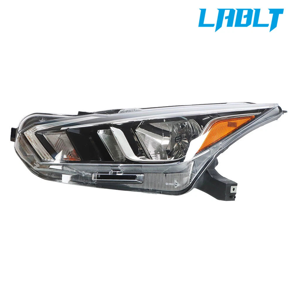 Left Side Headlight Halogen Clear Lens for Nissan Versa (2020–2021)