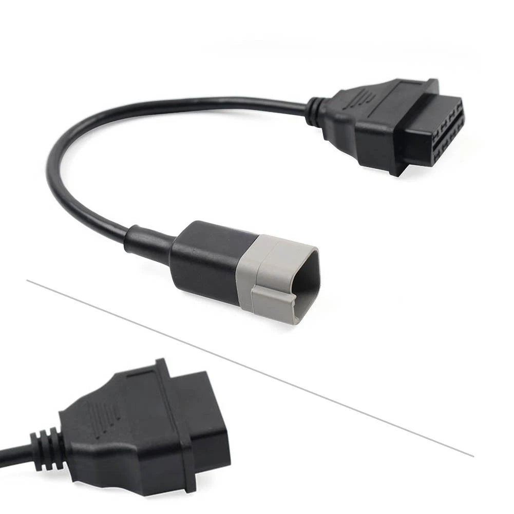 6 Pin to OBD2 Diagnostic Cable Adapter for BRP Moto ATV UTV (Fit)