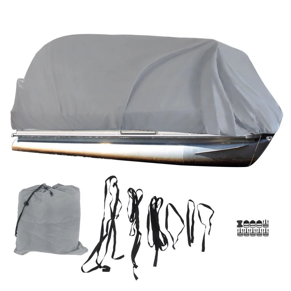 Pontoon Boat Cover for 21-24 Ft (2021–2024) Waterproof Heavy Duty