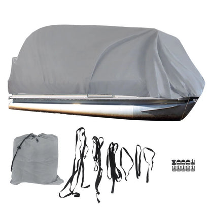 Pontoon Boat Cover for 21-24 Ft (2021–2024) Waterproof Heavy Duty