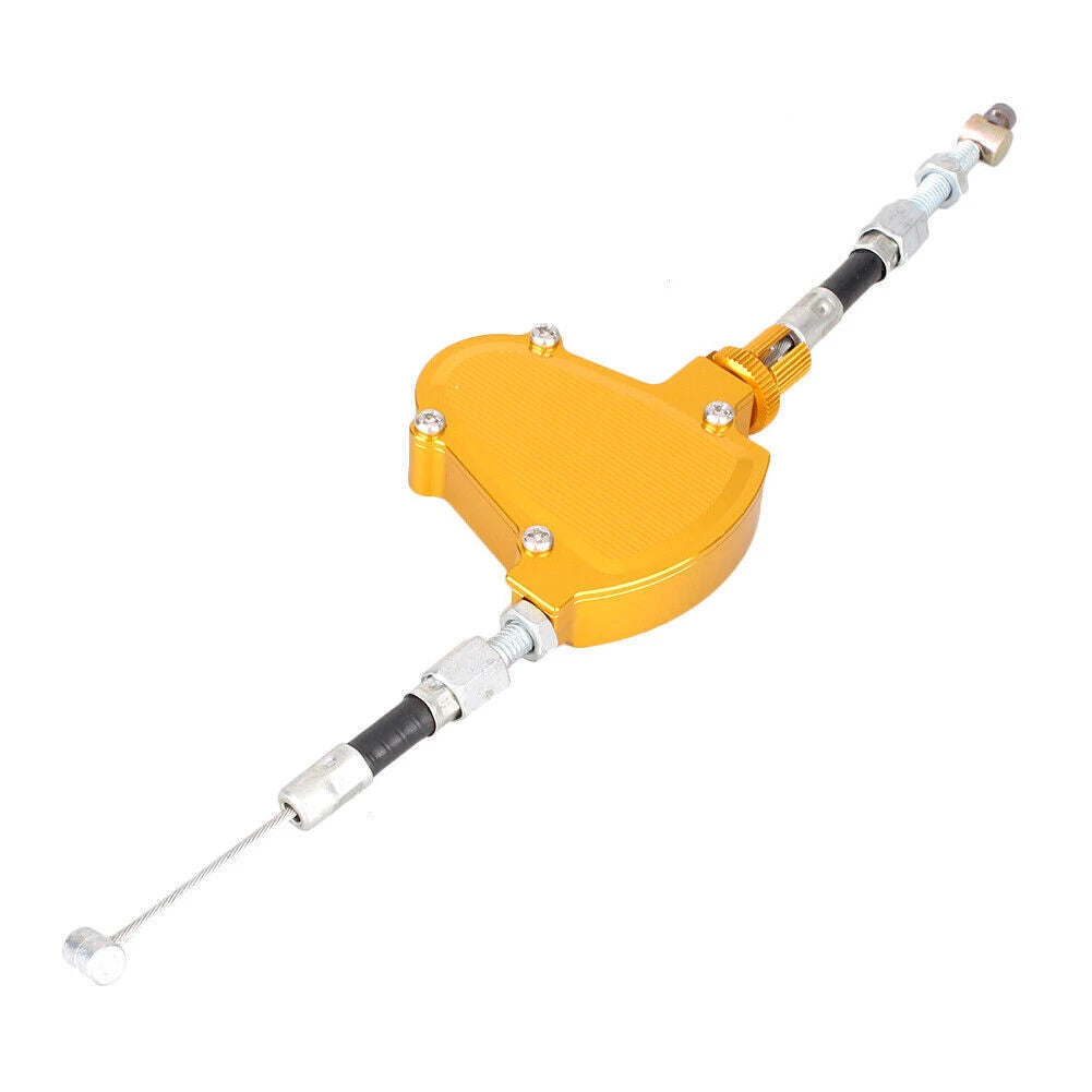 Gold Front Easy-Pull Clutch Cable for Suzuki DRZ400E/DRZ400S (2000–2009)