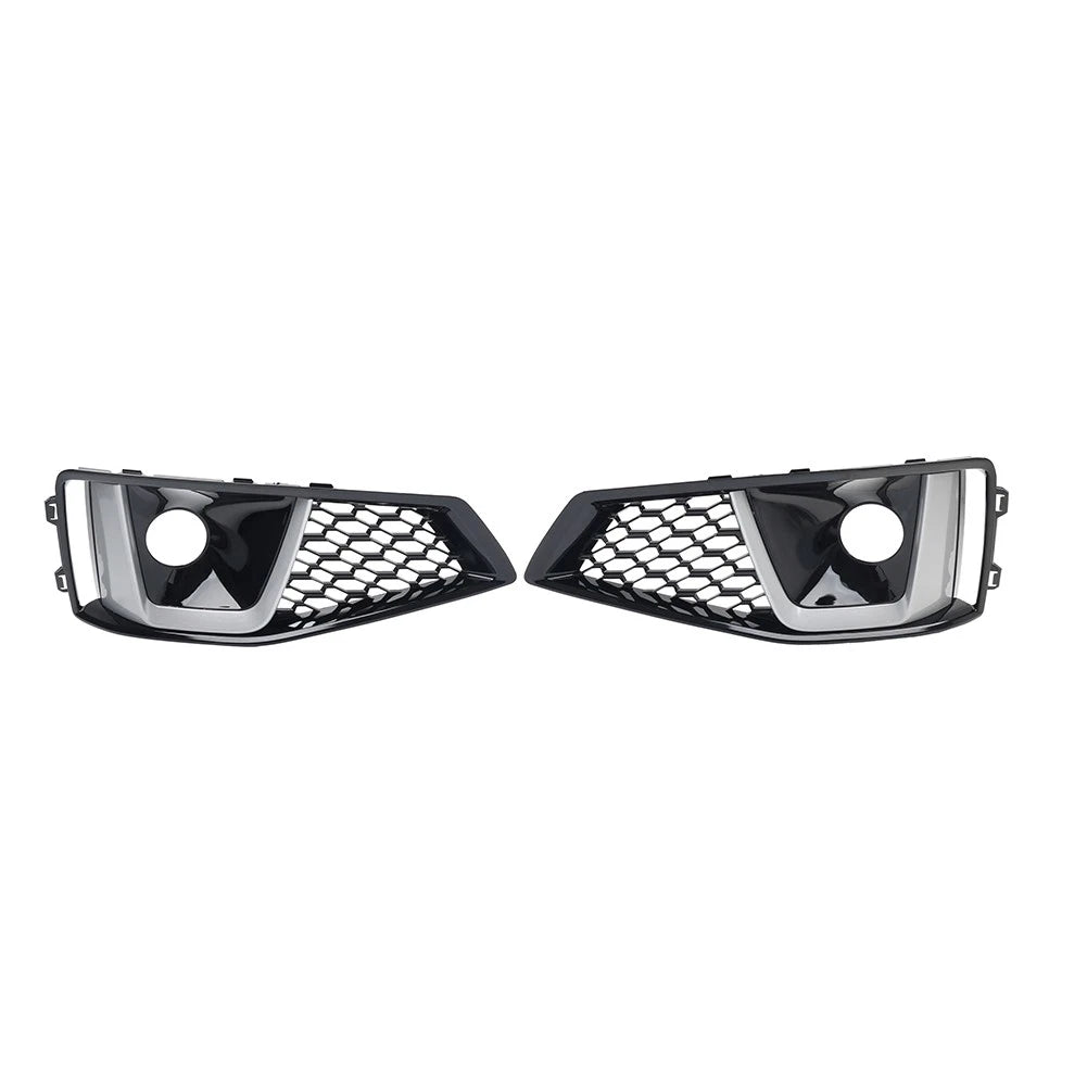 Front Bumper with Honeycomb Fog Light Grill for Audi A4 S4 (2019–2020)