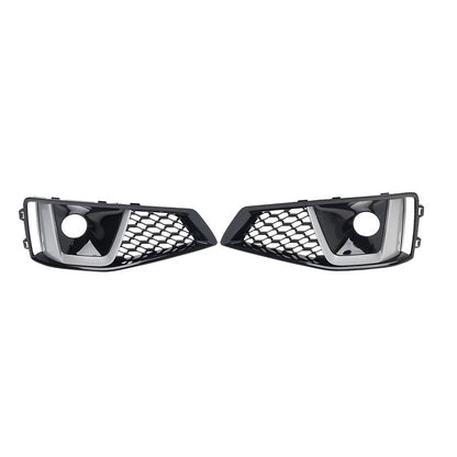 Front Bumper with Honeycomb Fog Light Grill for Audi A4 S4 (2019–2020)