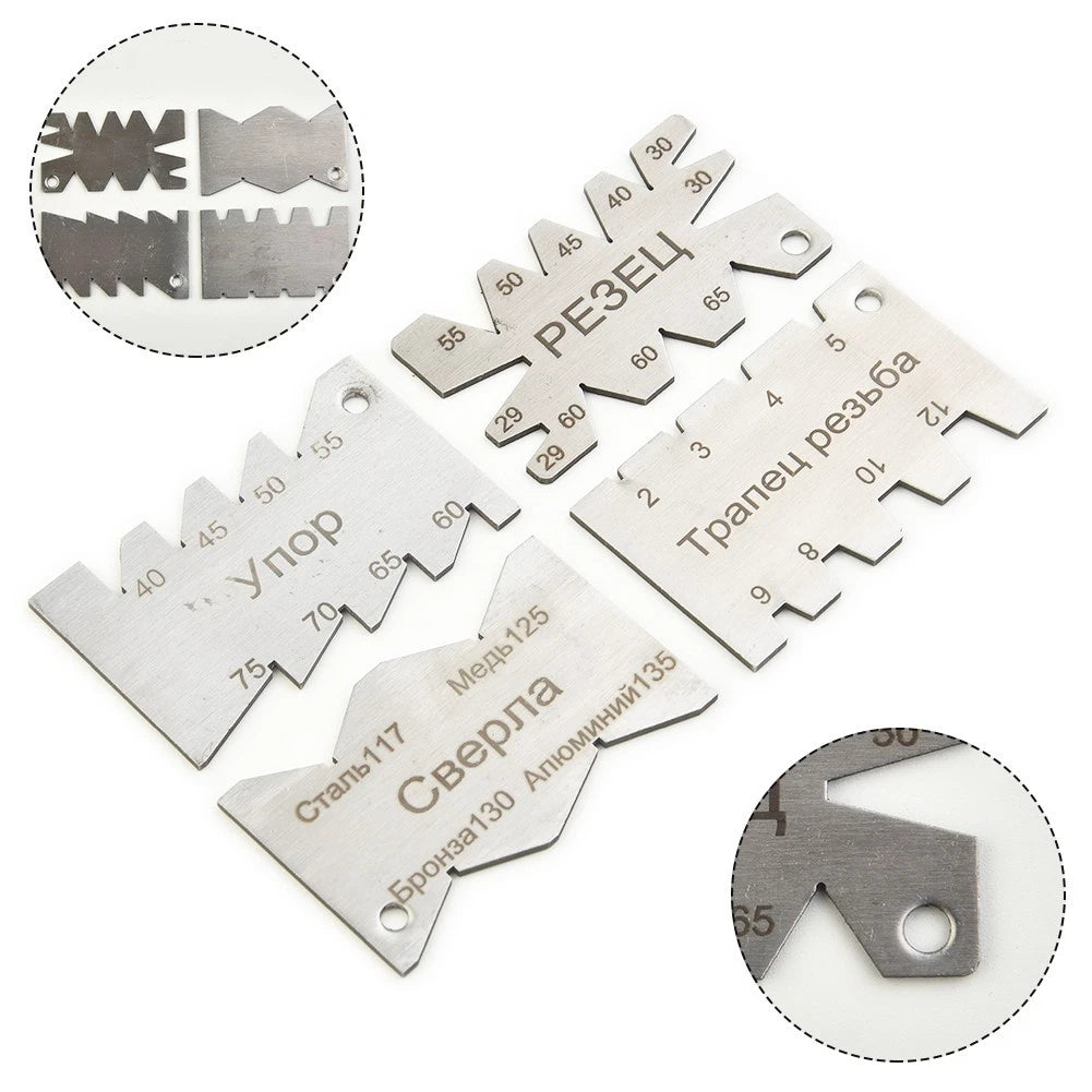 Angle Gauge Tool for Cutting Threads