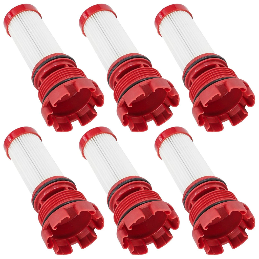 Set of 6 Fuel Filters for Mercury Marine (35-8M0020349, 35-884380T, 35-8M0060041)