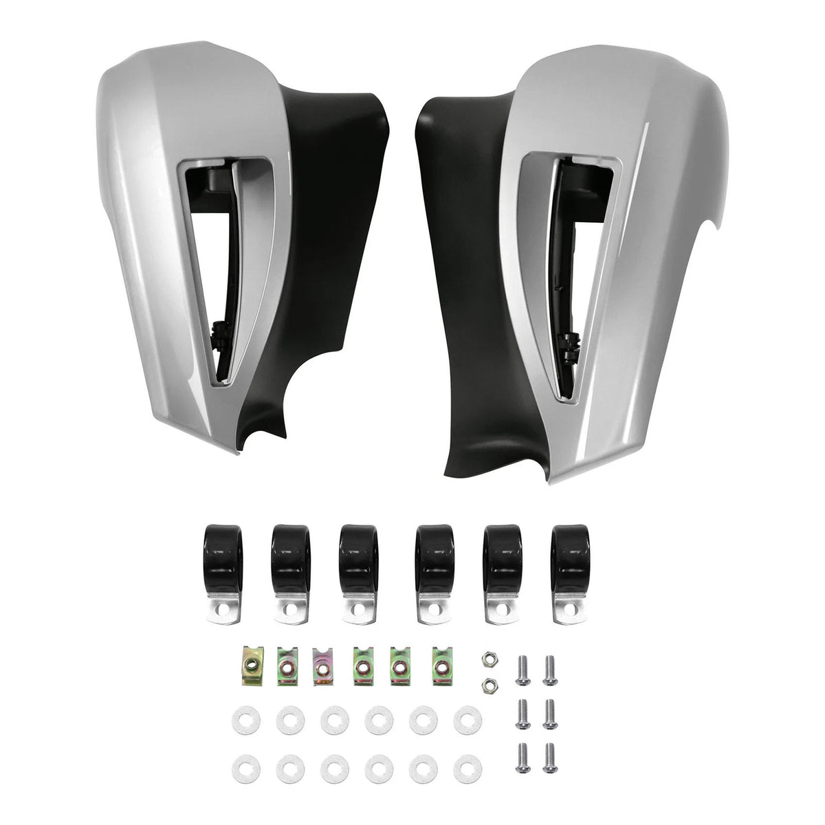 Lower Vented Fairings for Indian Chieftain (2019–2024) Silver Quartz Metallic
