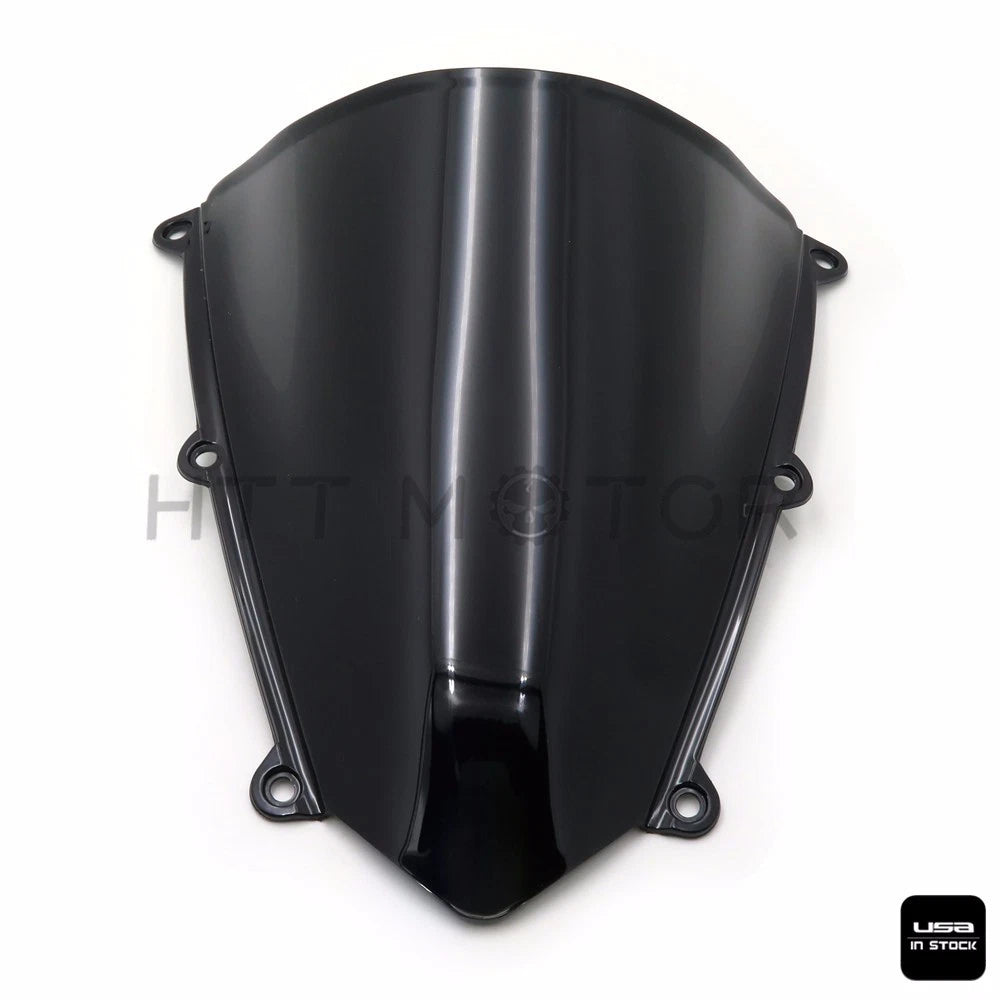 1 PC Smoke Double Bubble Windshield for Honda 600RR (2007–2012) 600RA (2009–2012)