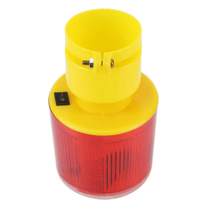 LED Solar Warning Light for Traffic Barricade Signal Lamp (Universal)