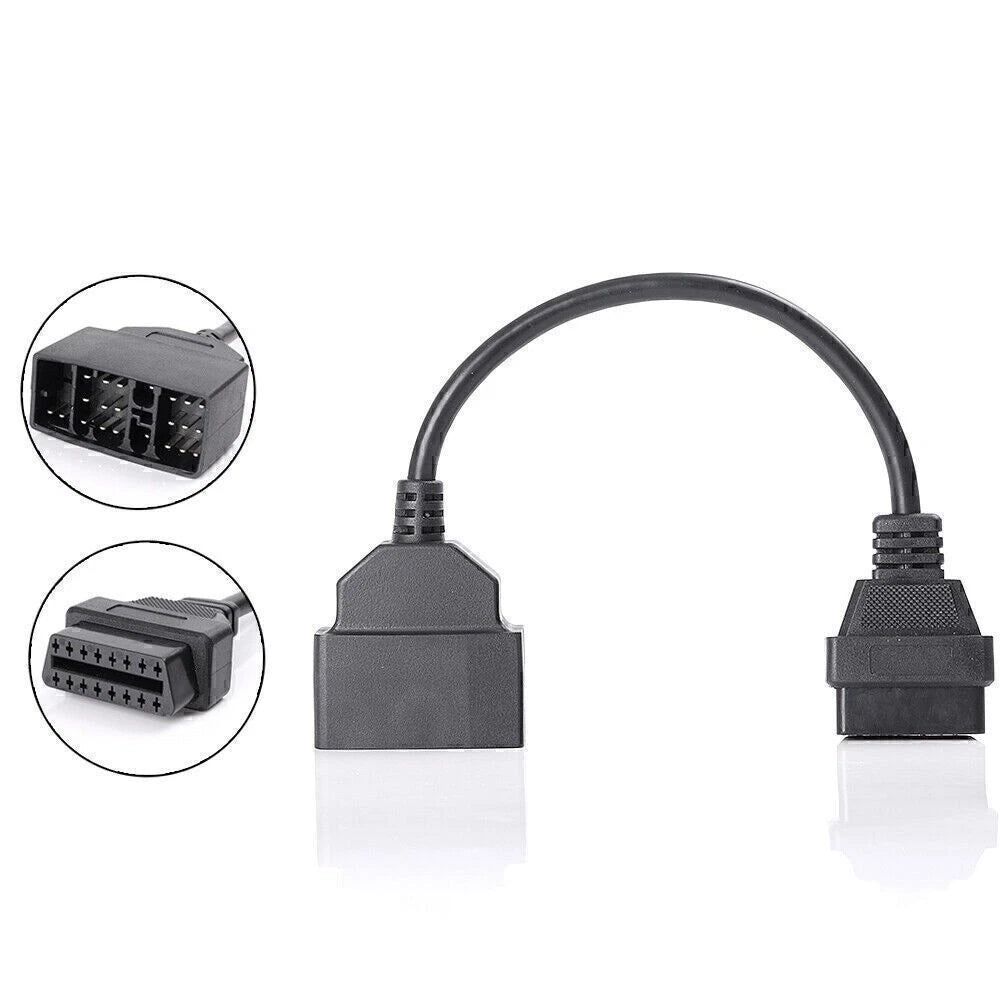 OBD1 to 16 Pin OBD2 Adapter Connector Cable for Toyota