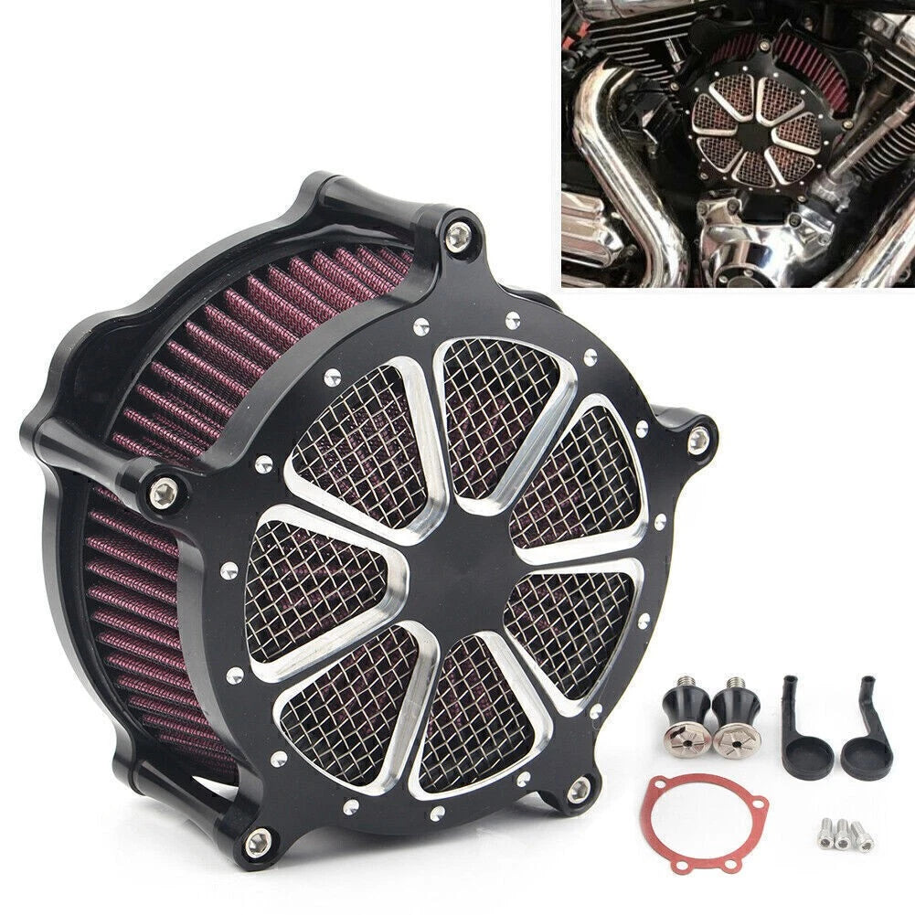 CNC Air Cleaner Filter Intake for Harley Sportster Iron 883 1200 (2004–2019)