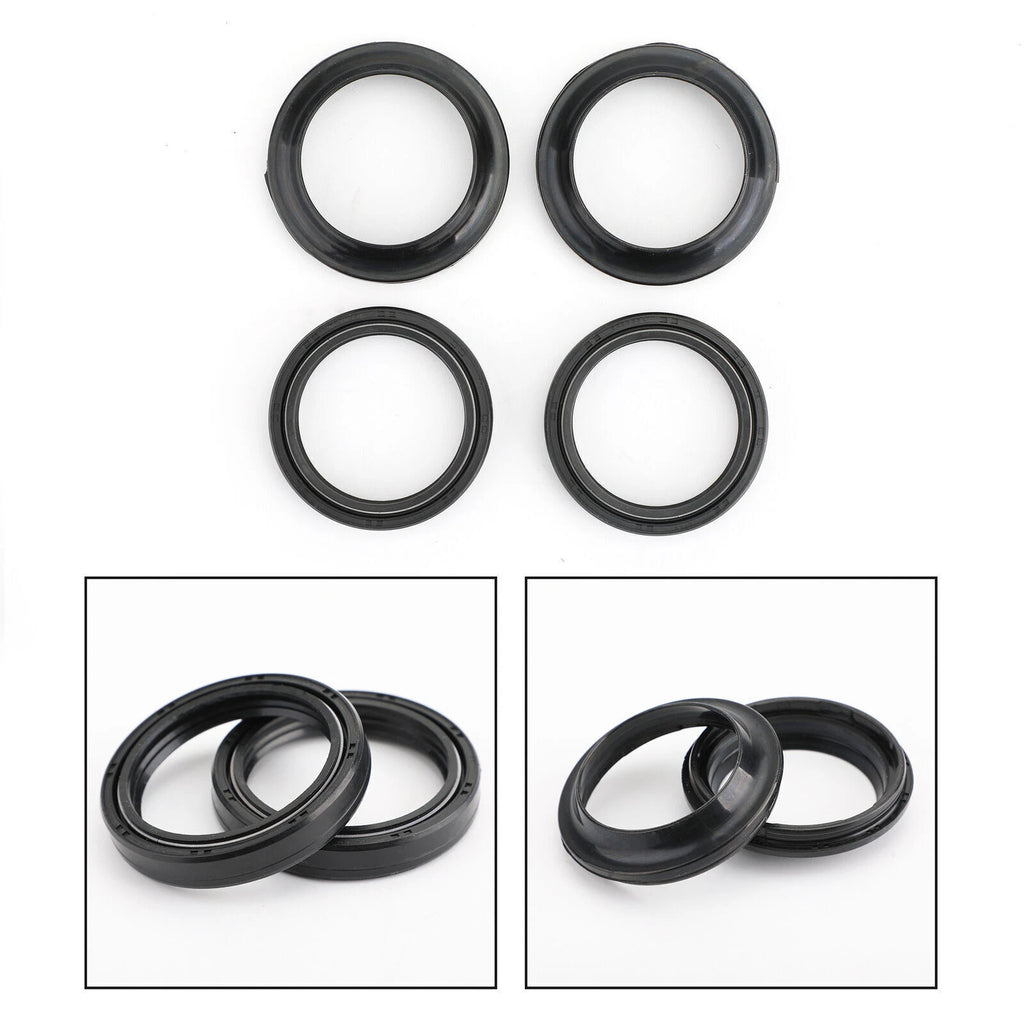 Fork Oil Dust Seal Kit 56-137 43mm for Kawasaki KDX KLX KX ZX ZZR VN (1980–2023)