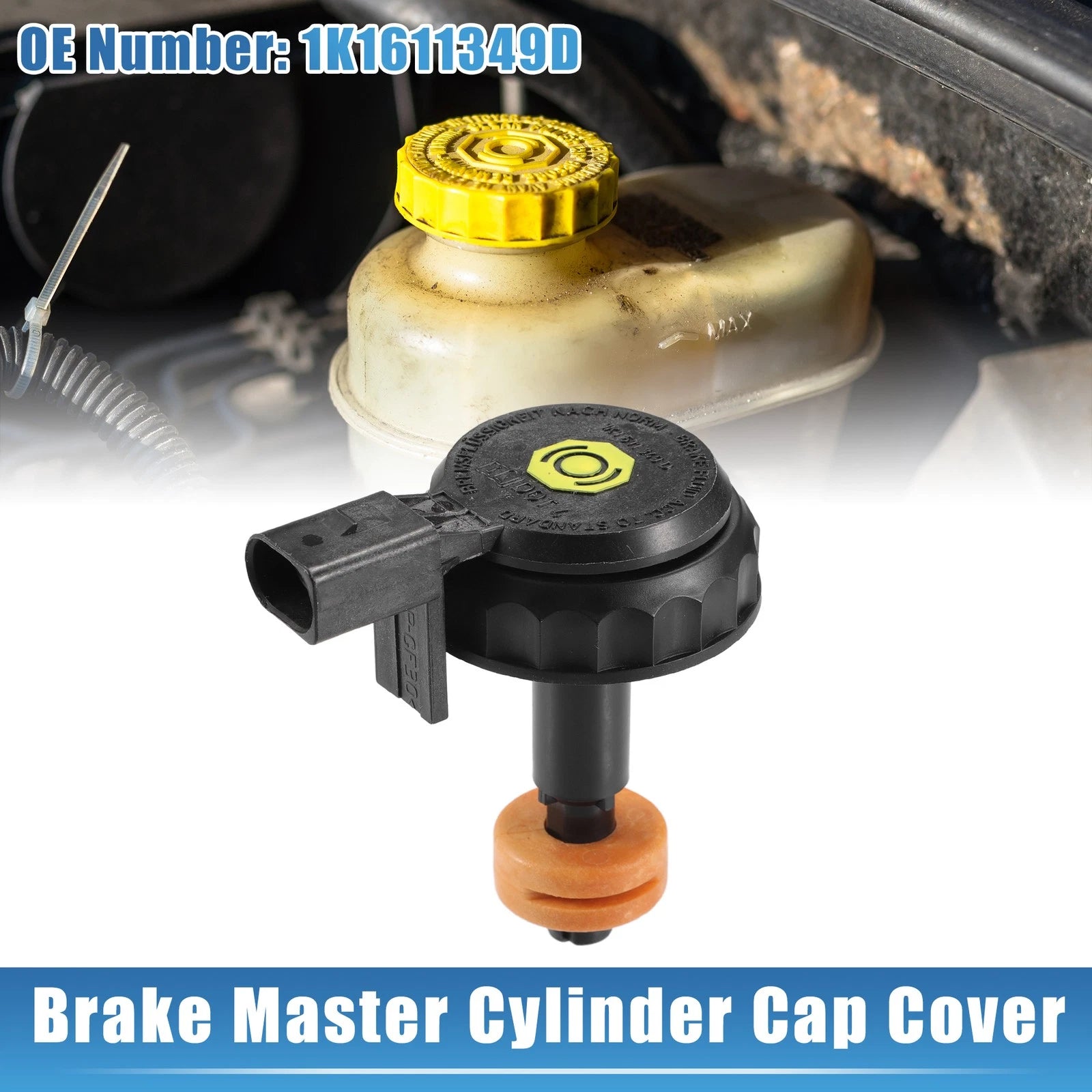 Brake Master Cylinder Cap Cover for Volkswagen Beetle (2012–2019)