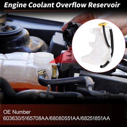 Coolant Expansion Reservoir Tank for Dodge Durango (2011–2015) No. 603630