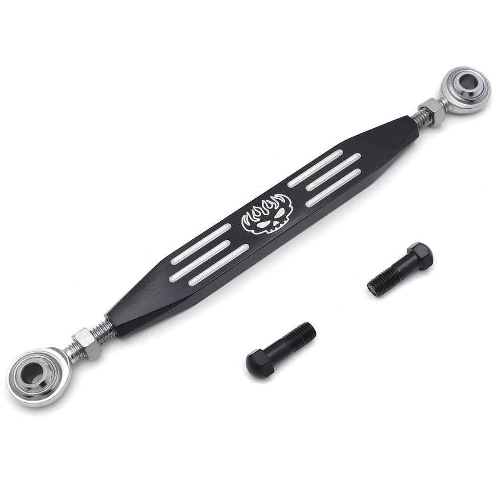 Black Flame Skull Gear Shift Linkage for Harley Sportster (2004–Present)