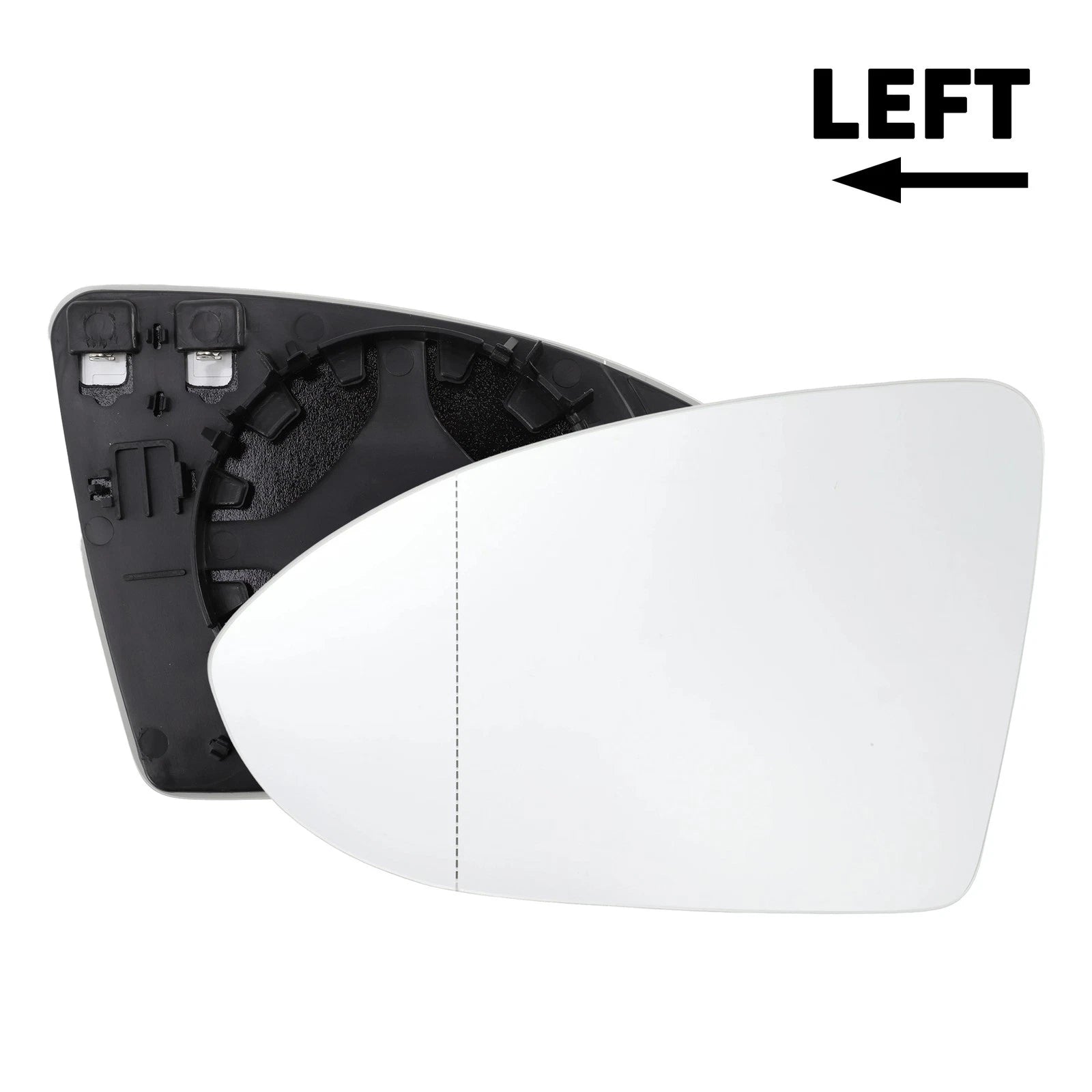 Mirror Glass Replacement for Volkswagen e-Golf Aspherical Left (2015–2019)