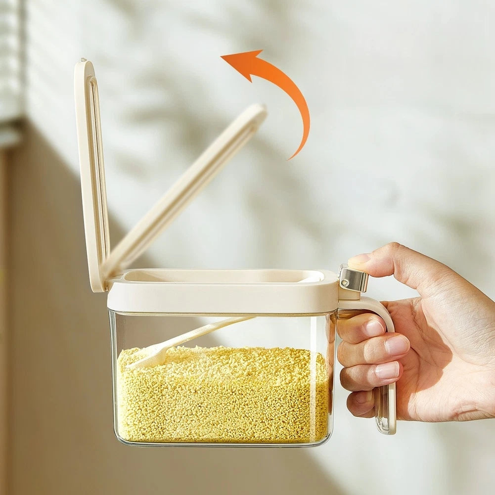 3g Measuring Tool Seasoning Storage Pot with Moisture Proof Closure