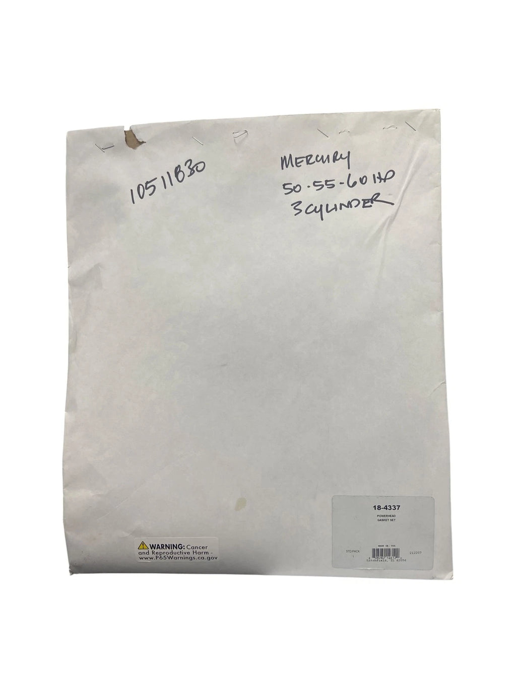Gasket Set for Mercury/Mariner Outboards (18-4337)