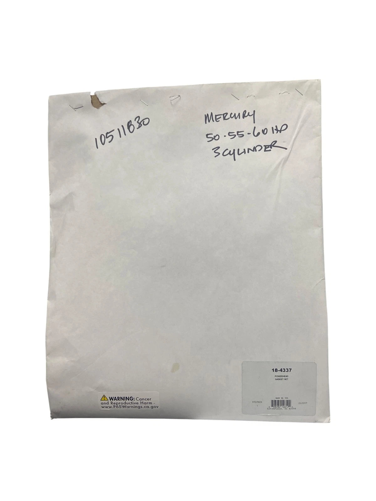 Gasket Set for Mercury/Mariner Outboards (18-4337)