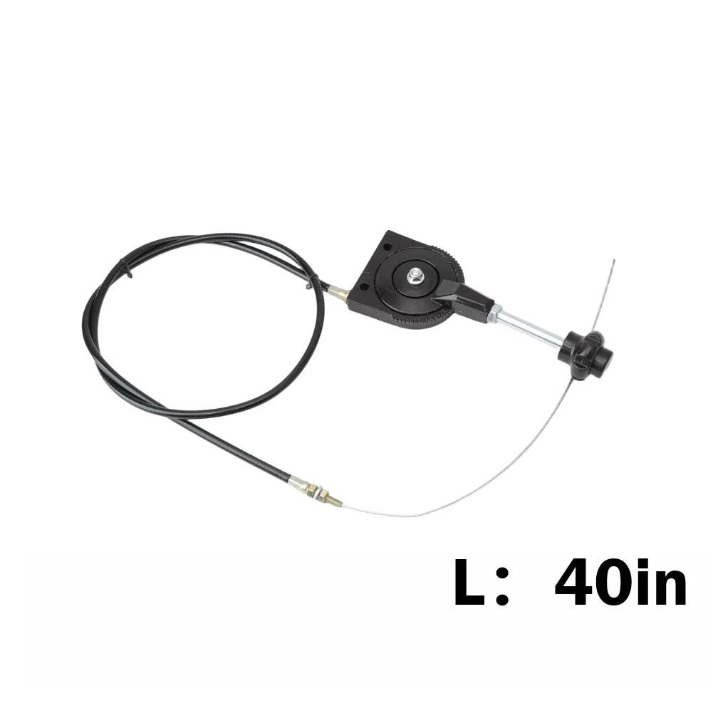 40in Manual Throttle Control for Excavator (Excavator Models)