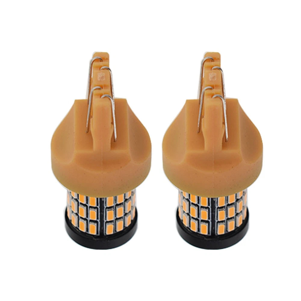 2X Yellow 7443 LED Brake Stop Tail Light for Nissan Murano (2005–2013)