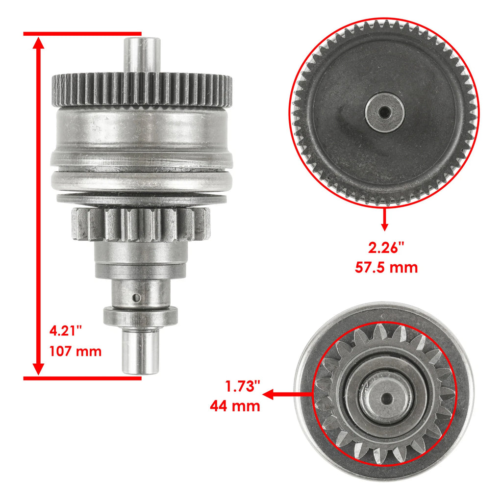 Starter & Drive for Seadoo XP XP Di 951 950 (1998–2004)