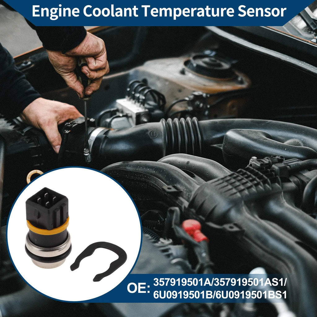 Engine Coolant Temperature Sensor No. 357919501A for Volkswagen Polo (1994–2002)