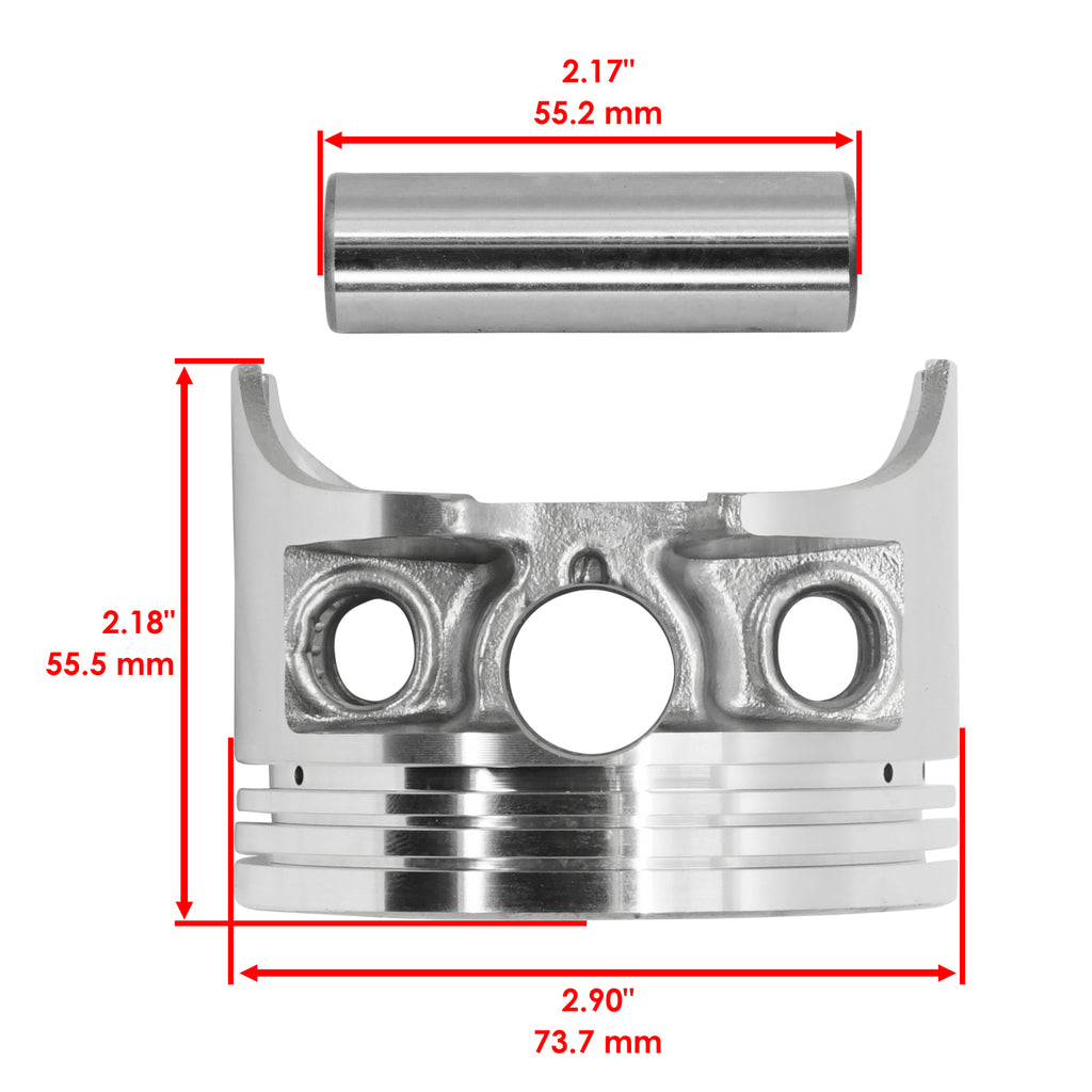 Piston Cylinder Gasket Kit Replacement for Honda (2002–2012)
