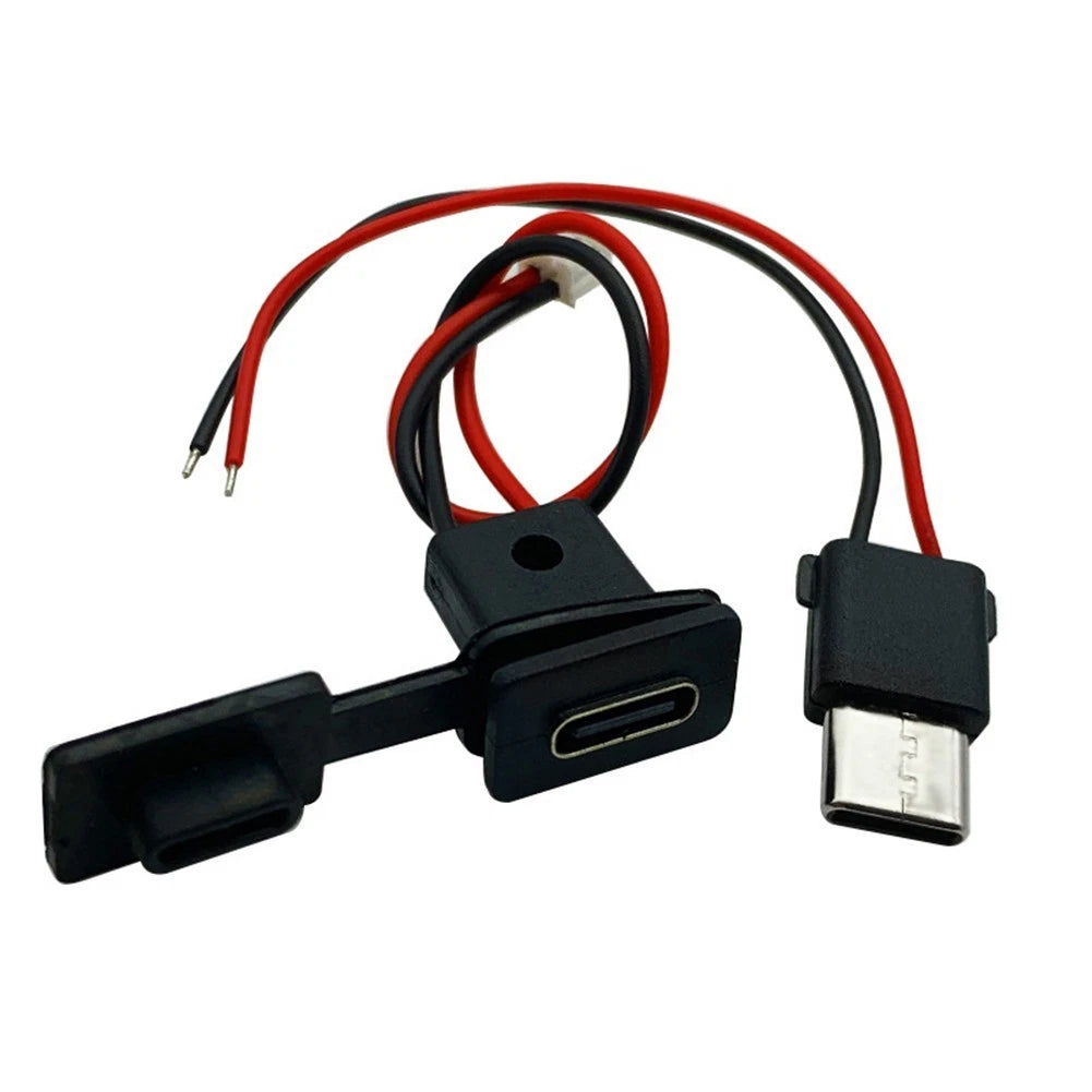 USB-C Charging Port with Snap Lock for Universal Applications (2018–2023)