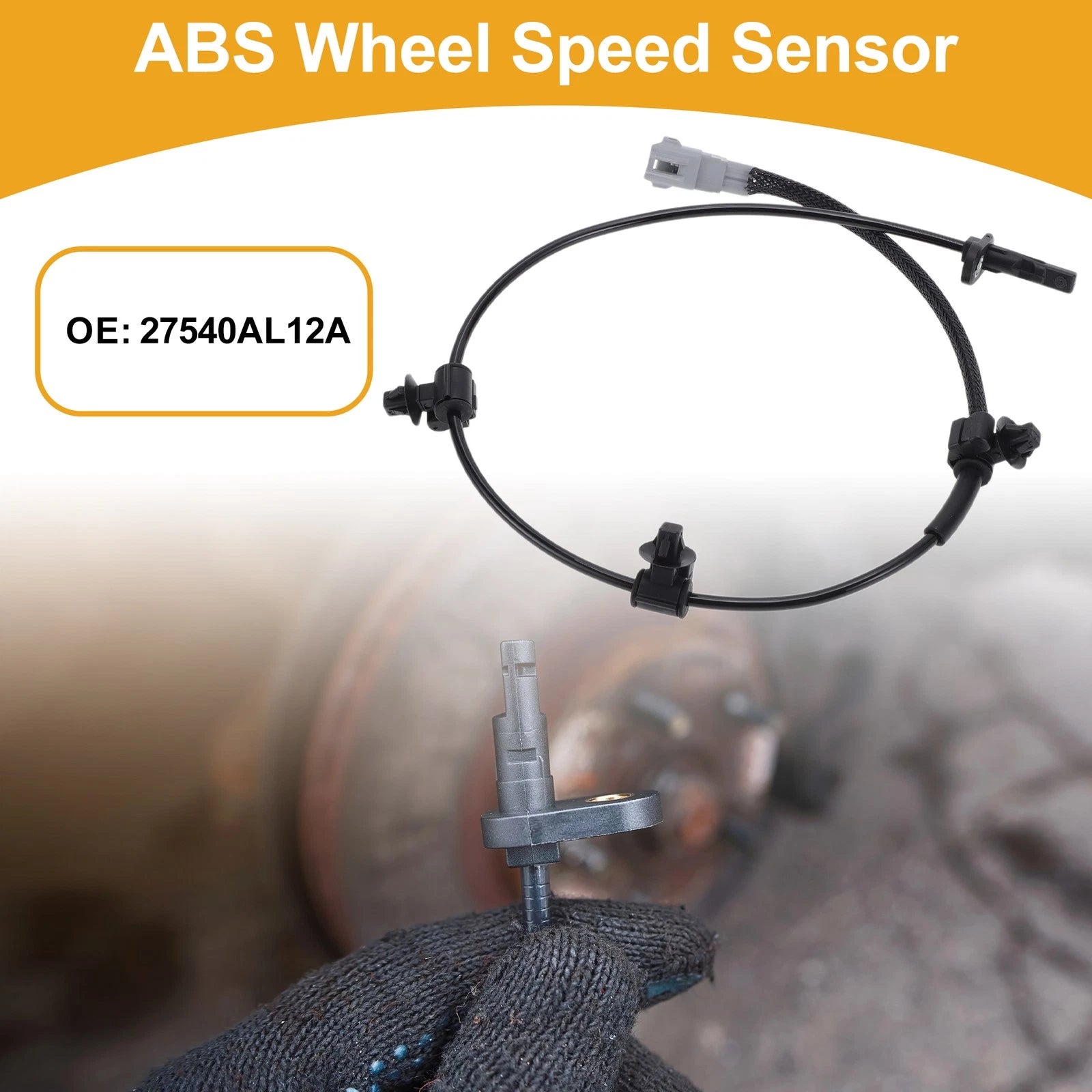 ABS Wheel Speed Sensor Replacement Rear Right for Subaru Outback (2005–2025)