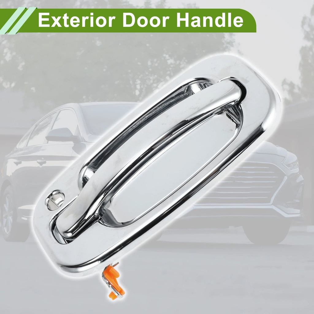 Exterior Door Handle Front Left Replacement for Chevrolet Silverado (2007–2013)