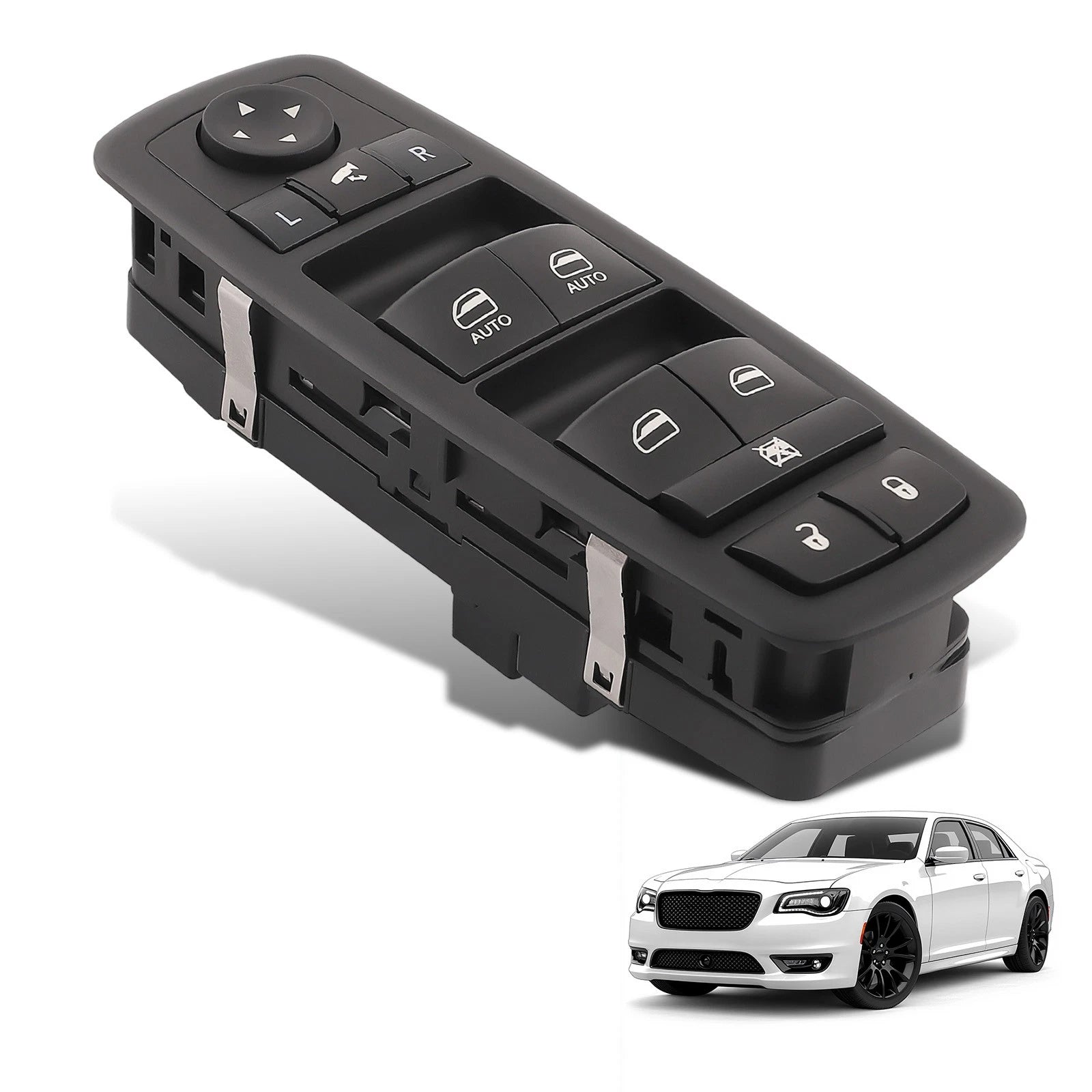 Front Left Power Window Control Switch for Ram 1500 (2009–2018) 56046826AE