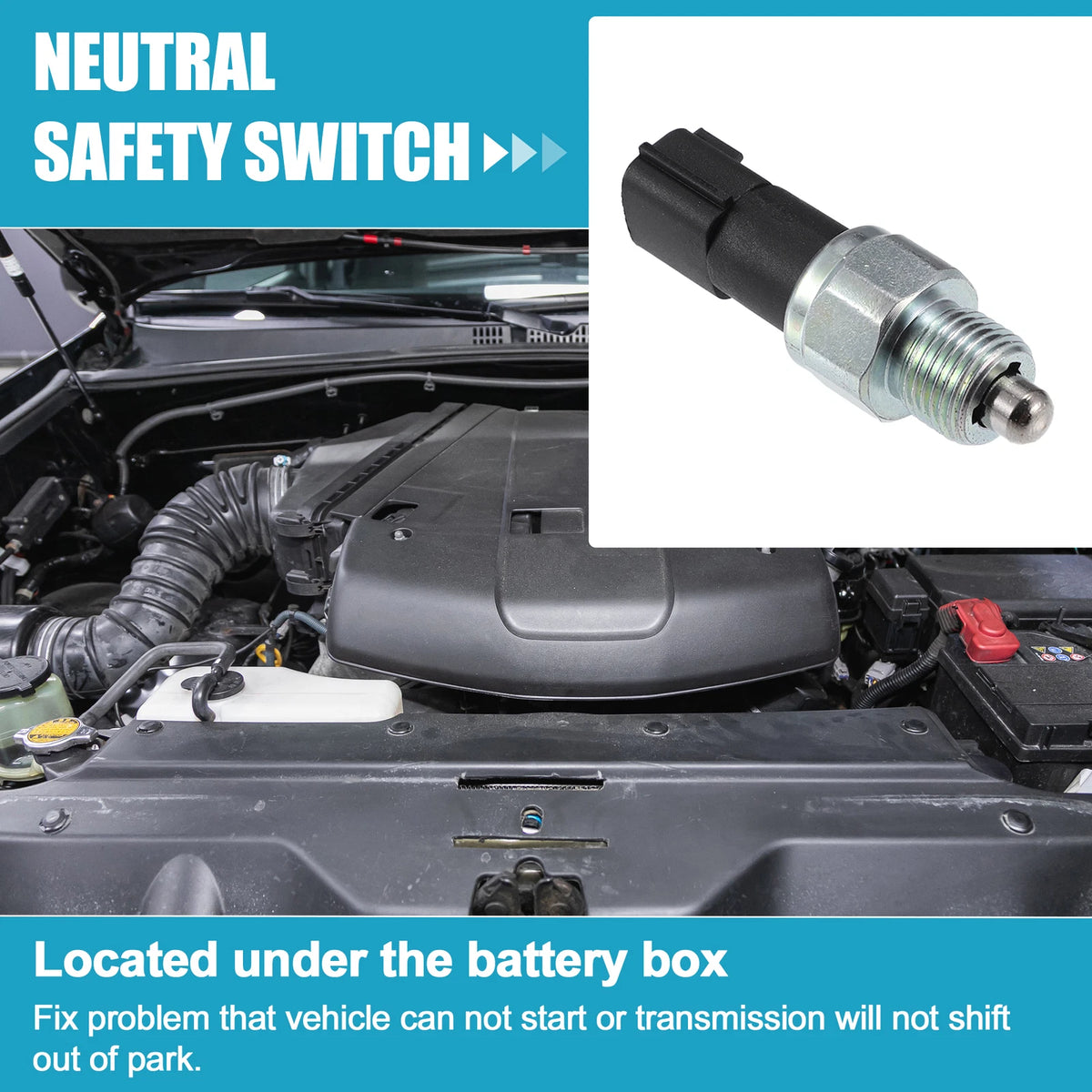 Neutral Safety Power Switch for Nissan Titan (2004–2015)