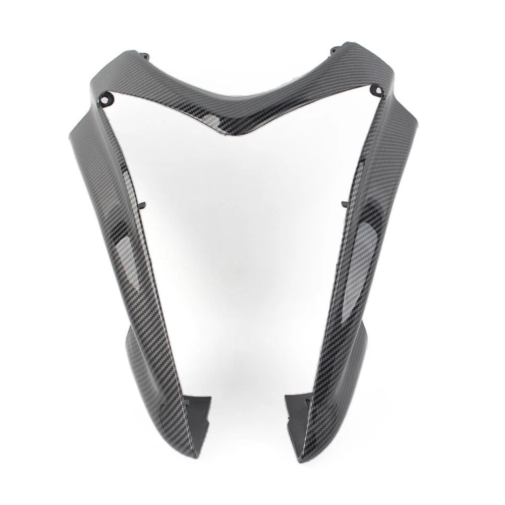 1 Pair ABS Front Upper Fairing Headlight Cowl for Kawasaki ER-6N (2009–2011)