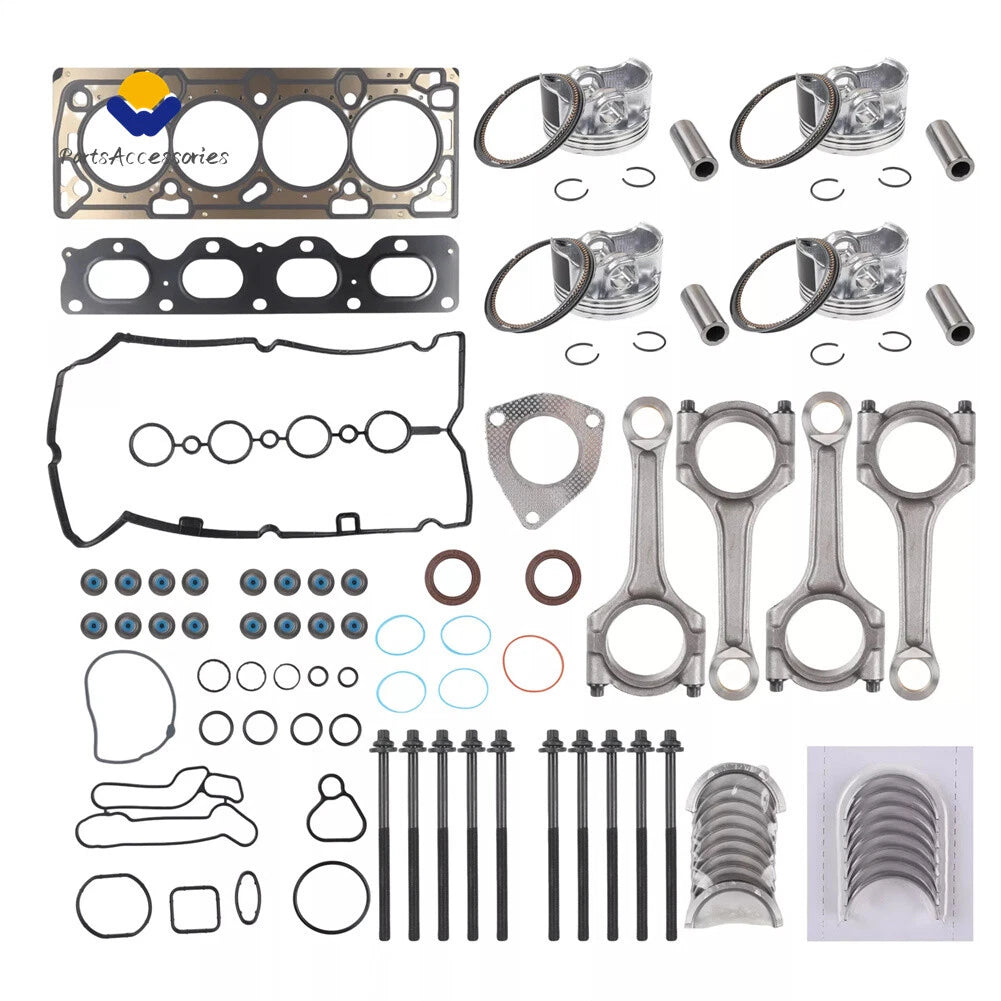 Engine Rebuild Kit with Gaskets, Pistons, Bearings for Chevrolet Cruze (2012–2017)