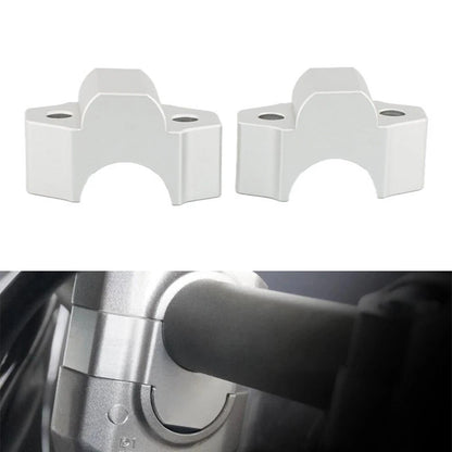 Handlebar Riser Clamp for Yamaha MT/FZ-09 (2015–2020) Silver