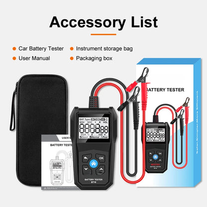 BT10 Battery Diagnostic Equipment for Voltage Resistance and CCA Testing