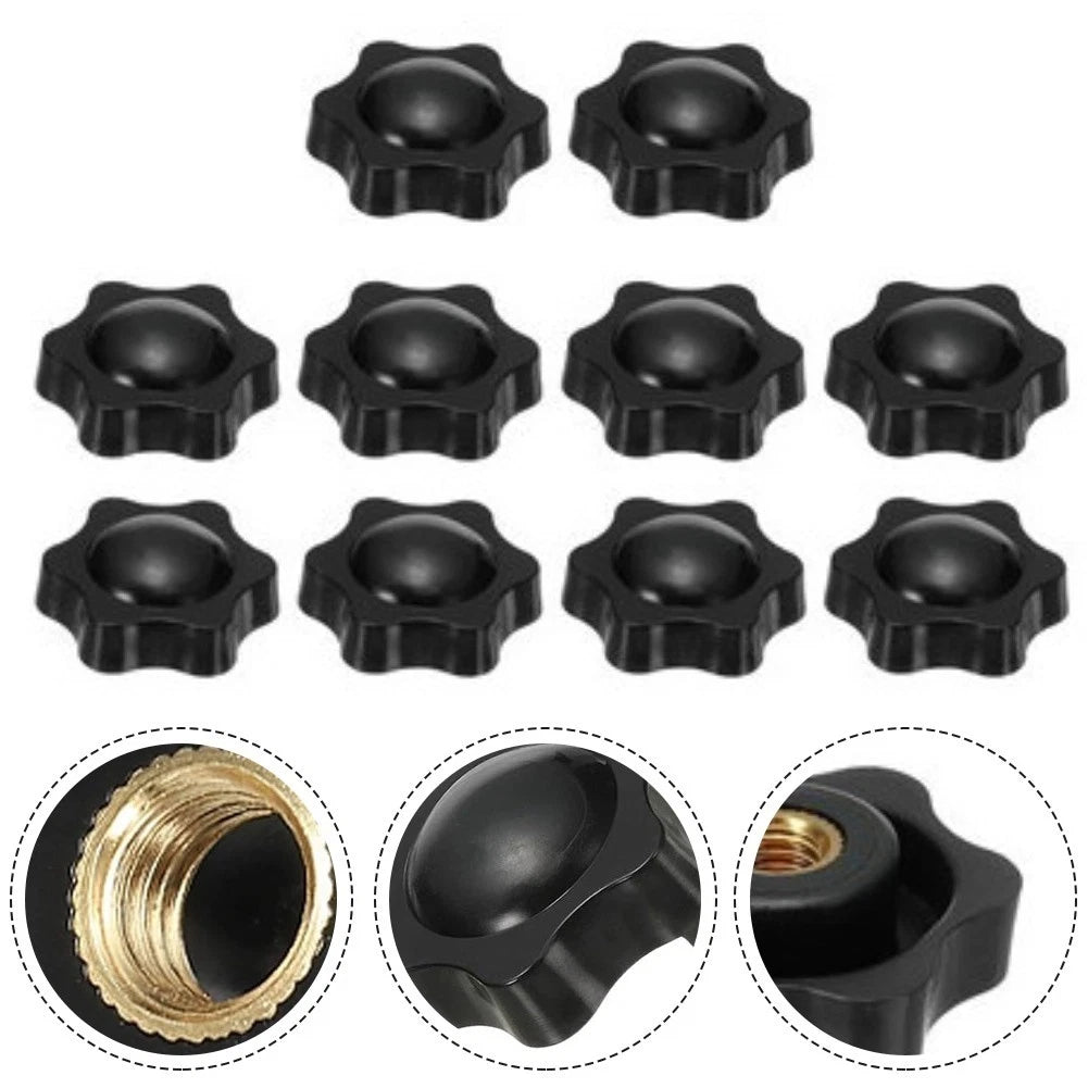 M8 x 38mm Star Grip Nuts for Umbrella Handle (Rust Resistant)