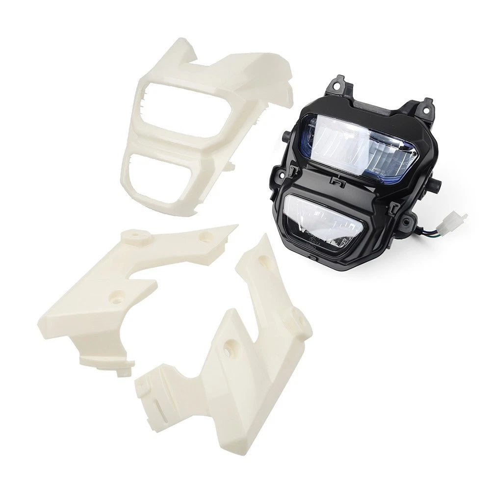 LED Headlight Front Light Lamp & Cover for Honda Grom MSX125 (2016–2018)