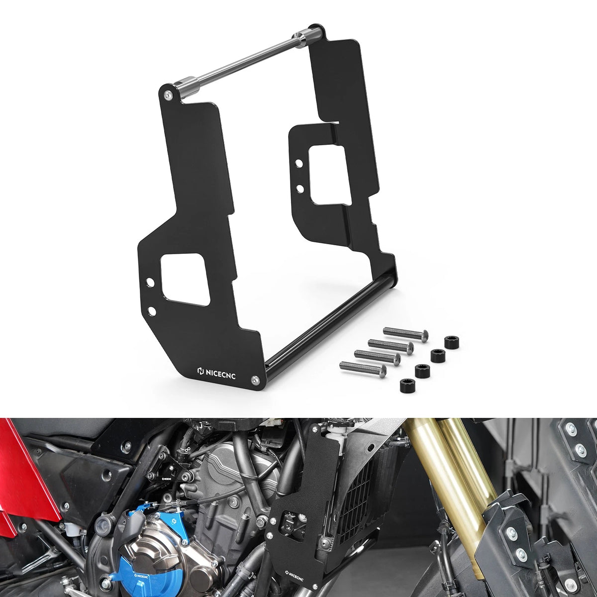 Anodized Radiator Frame Guard for Yamaha Tenere 700 XTZ700 XTZ07 (2019–2024)