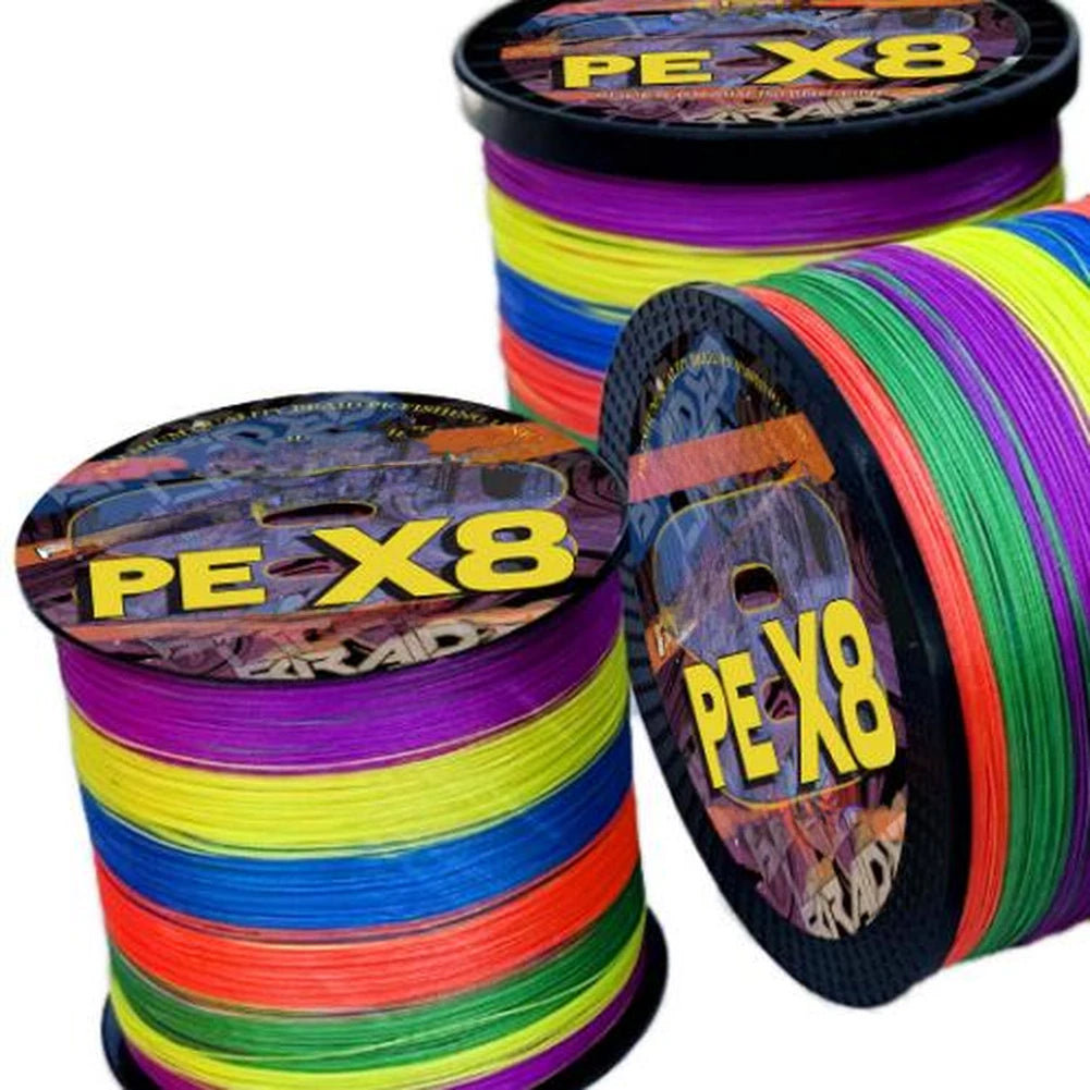 8-Strand Braided Fishing Line 100m - Quick Sink, Sensitive Control