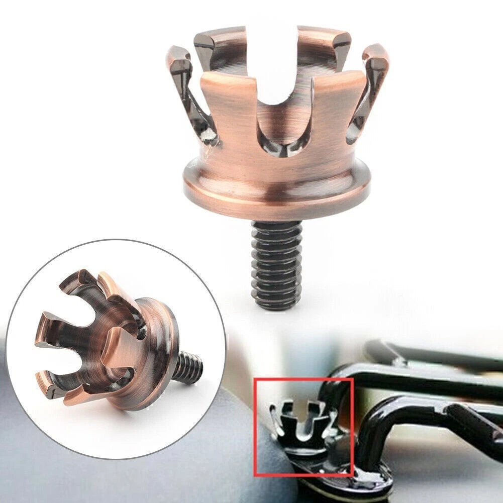 Rear Seat Bolt Tab Screw Mount for Harley (1996–2023) Bronze