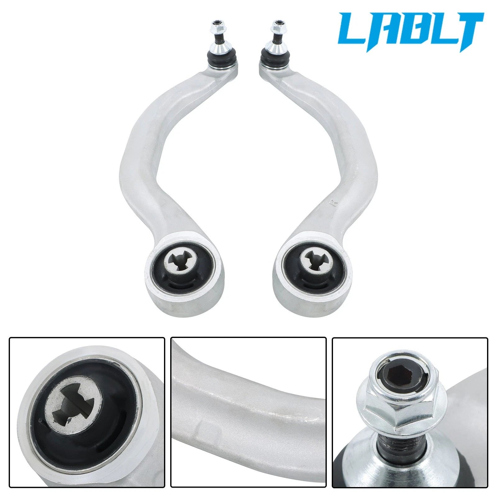 6X Front Upper Lower Control Arms w/ Ball Joints for Tesla Model 3 (2017–2021)