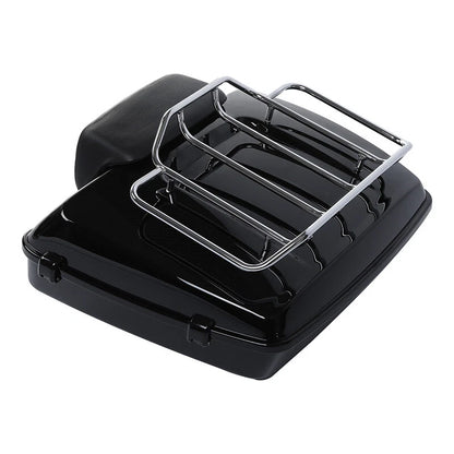 Chopped Trunk Backrest Pad Rack for Harley Touring (2014–2026)