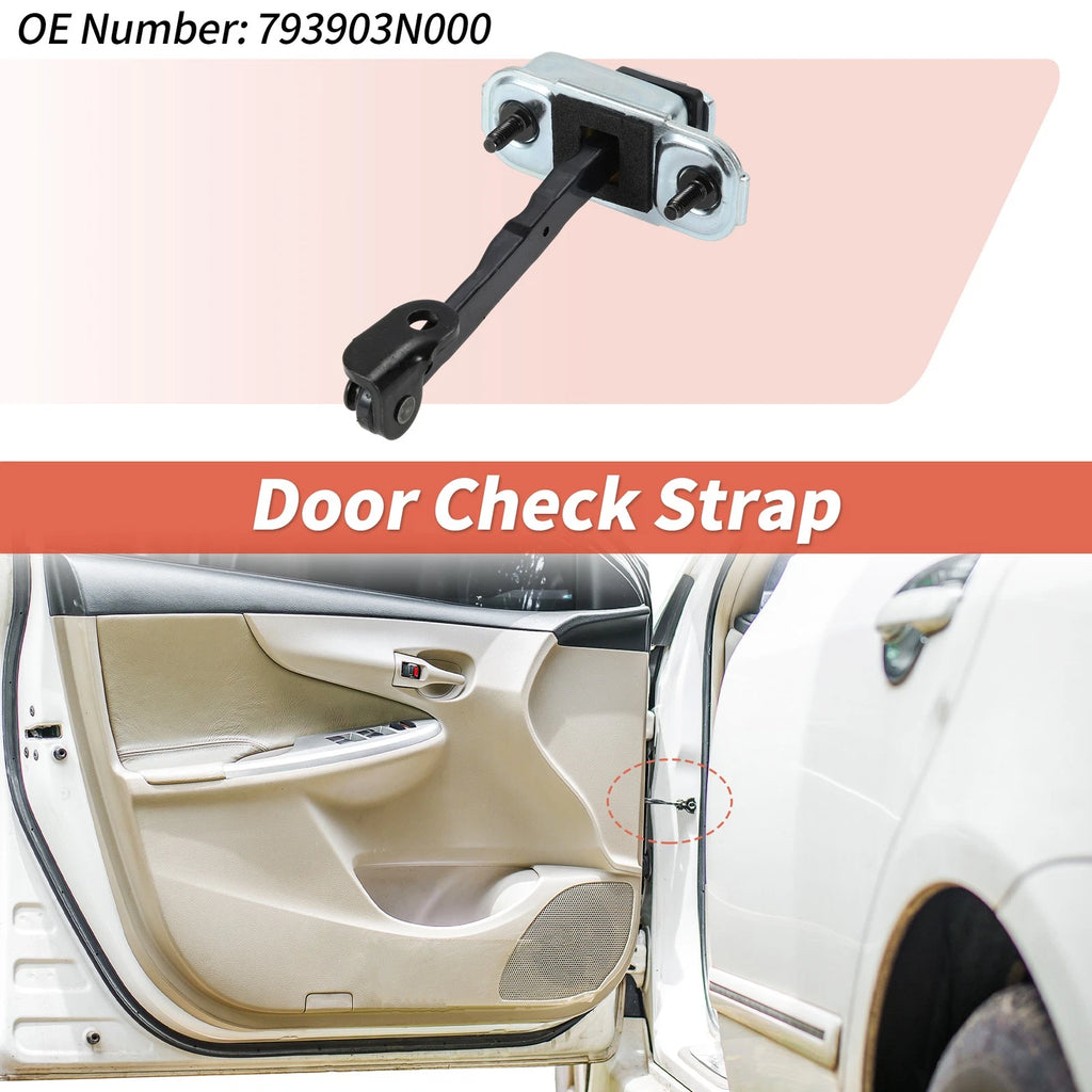 Door Check Strap Front Right OEM Replacement for Hyundai Equus (2011–2016)