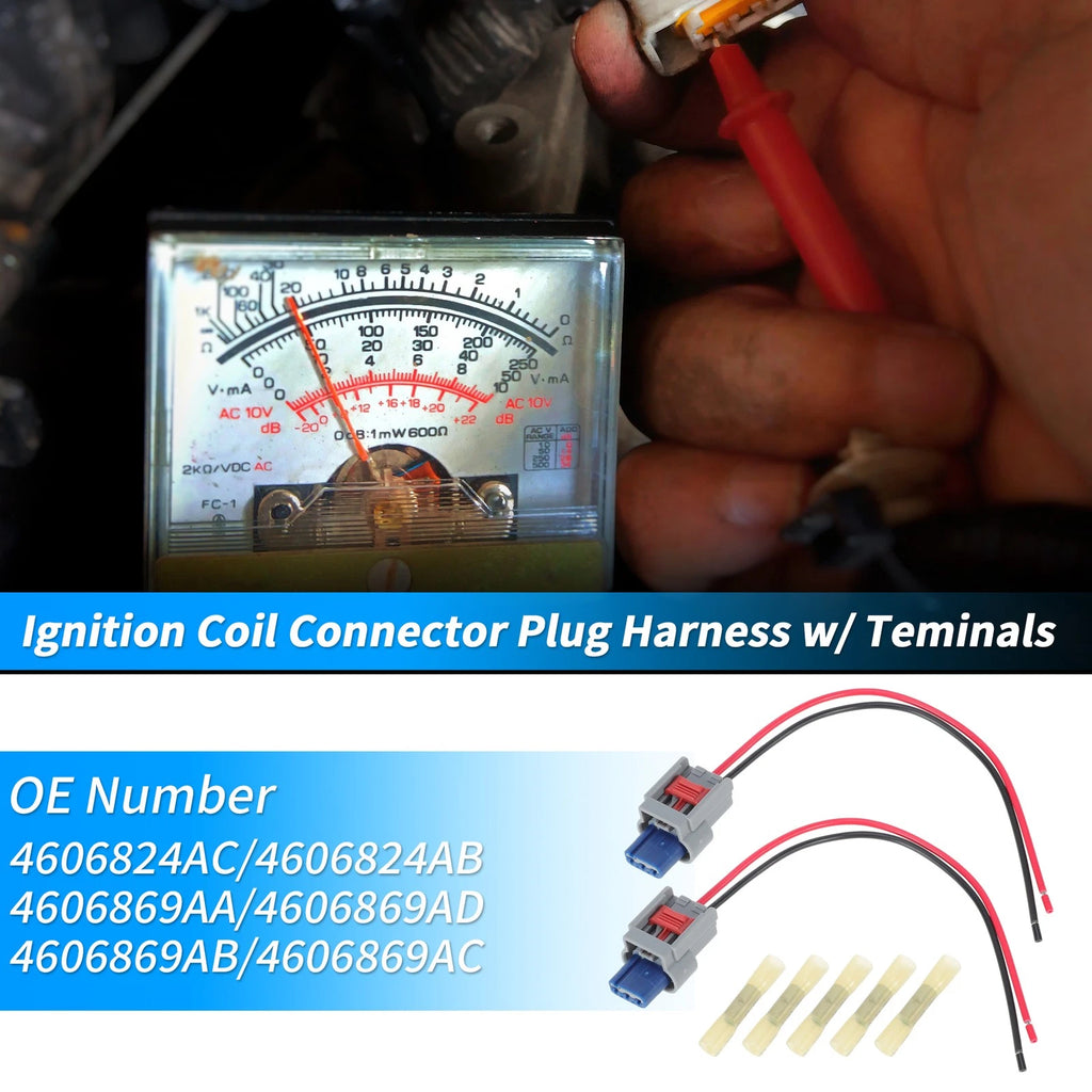 Ignition Coil Connector Plug Harness Replacement for Chrysler 200 (2007–2014)