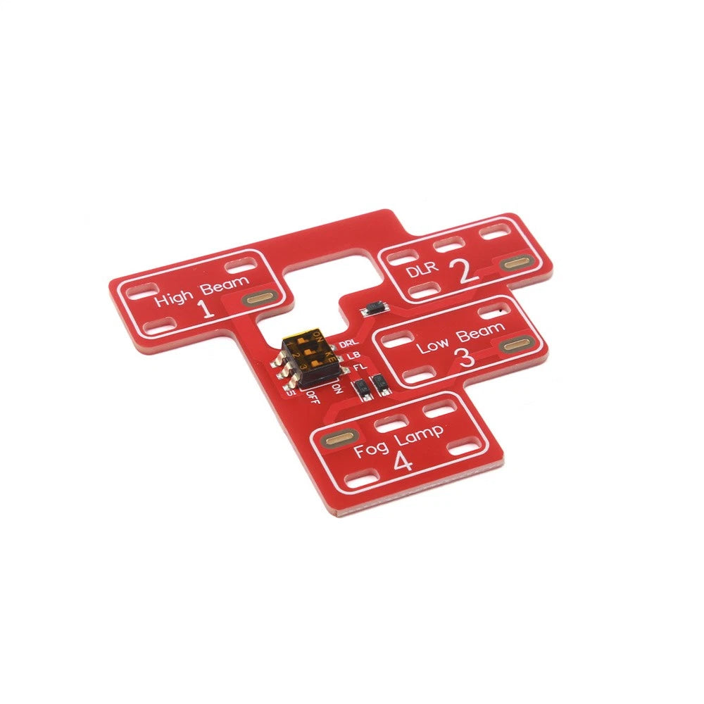 DRL Fog Light Circuit Board For Avalanche Silverado Sierra 6 or 8 High Beam Mode