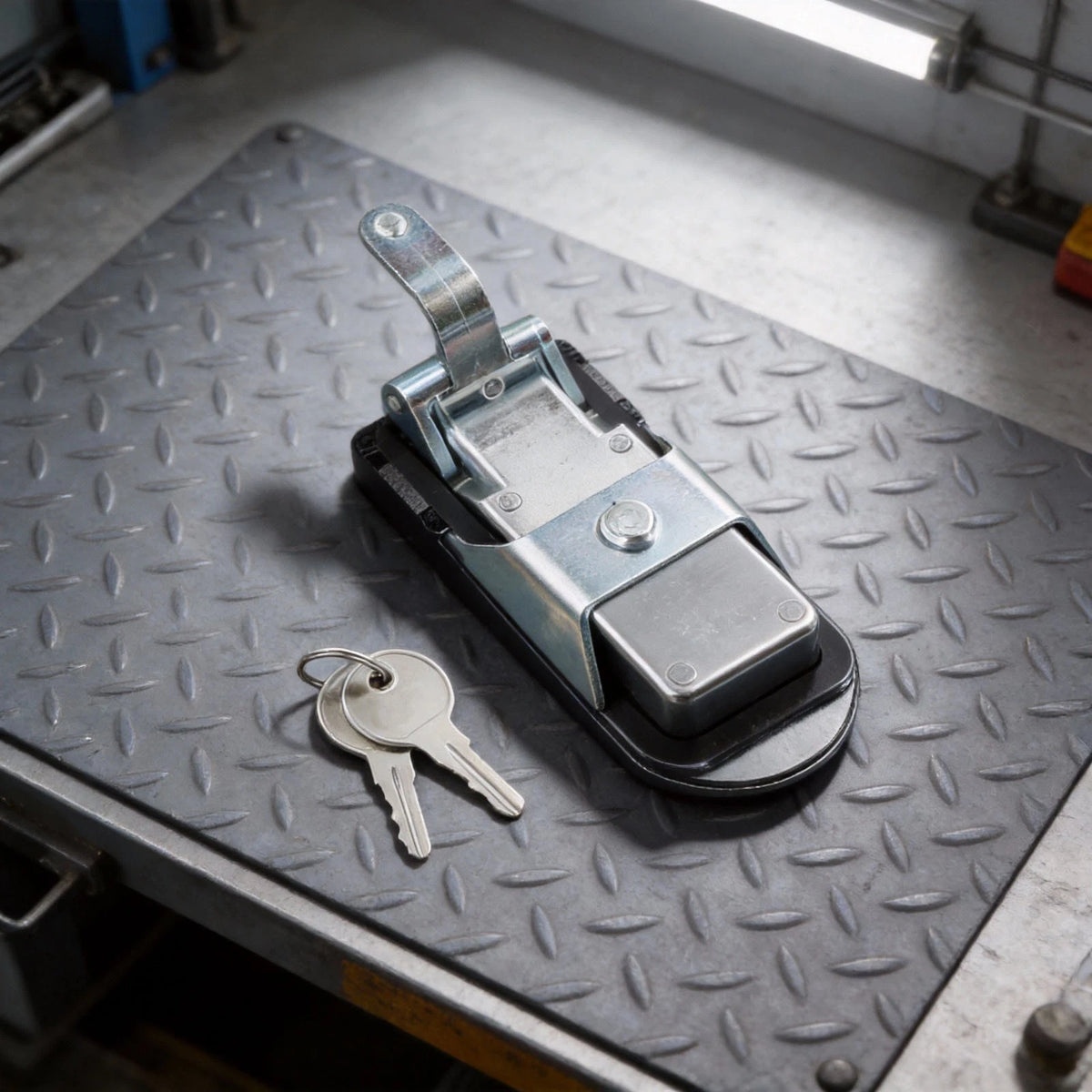 Compression Lock for Camper Security